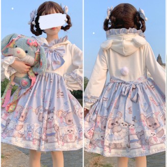 Good Night Fairy Tale Sweet Lolita Dress OP (UN270)